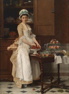 Het kersenmeisje door Joseph Caraud